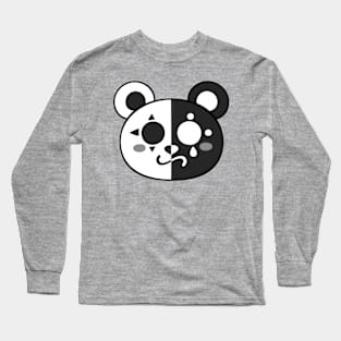 Bipolar Bear Face Logo Long Sleeve T-Shirt